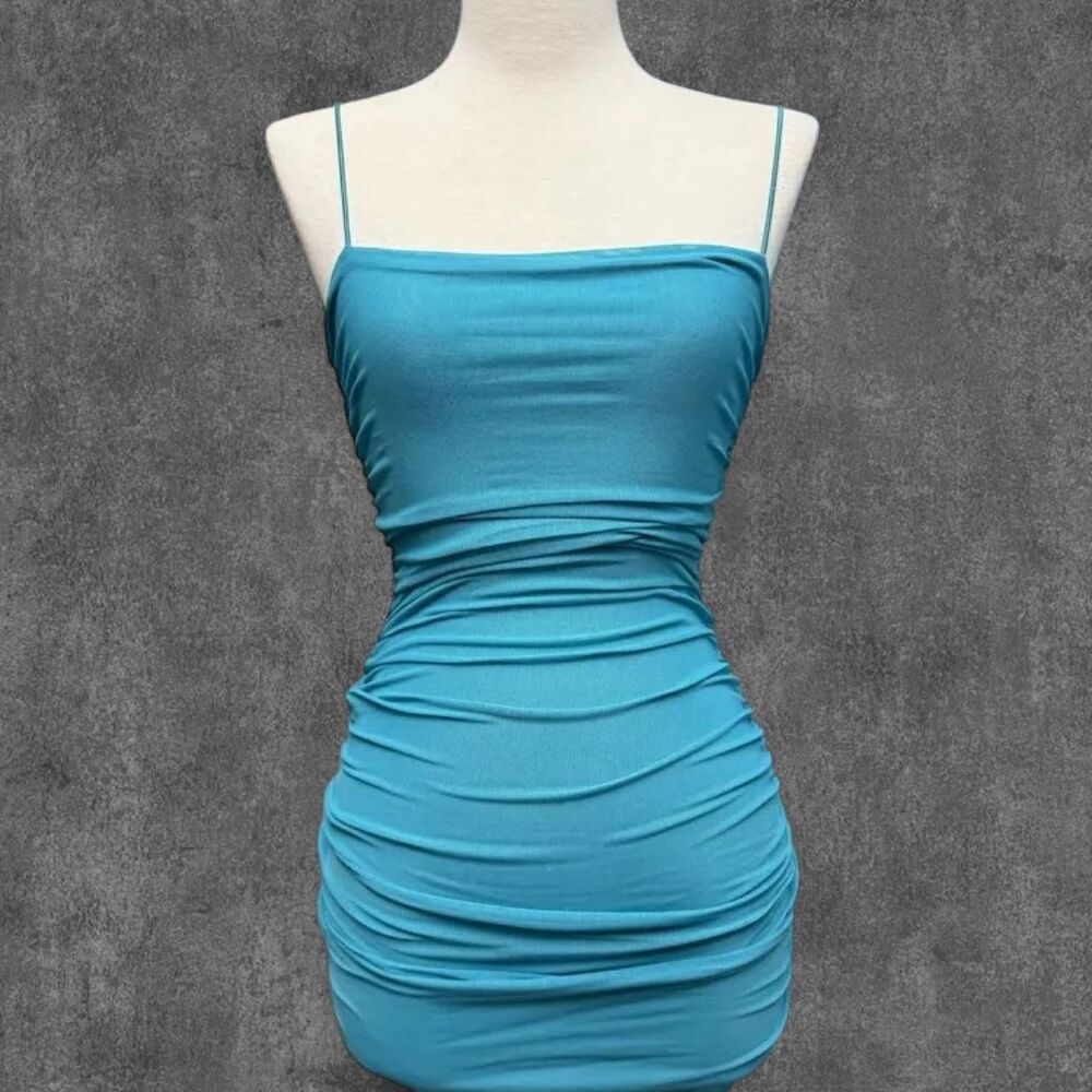 Princess-polly Women's Blue Dress